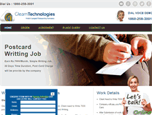 Tablet Screenshot of earnbypostcard.in
